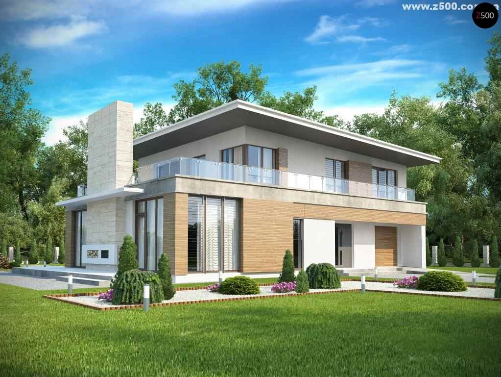 Современные проекты коттеджей и домов » Современный дизайн на Vip-1gl